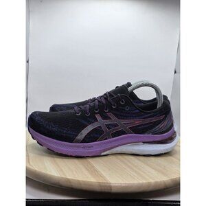 Asics Gel-Kayano 29 Running Shoes Womens Sz 8. 5 Black Red Sneakers 1012B272